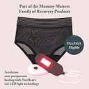 Mommy Matters 2-in-1 Reusable Absorbent Postpartum Mesh Underwear with Ice Pack Insert, Maternity Panty, FSA/HSA Eligible (S)