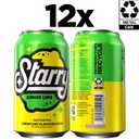 Starry Lemon Lime Soda Pop, 12 Fl Oz Cans (Pack of 12) (EXP 09/21/26)