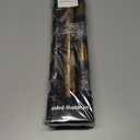 2 x Garbendy Black Gold Foil Christmas Wrapping Paper Roll - Mini Roll - 17 inch X 120 inch Per roll - Reversible 3 Different Design with Glitter Metallic Foil Shine (42.5 sq.ft.ttl)