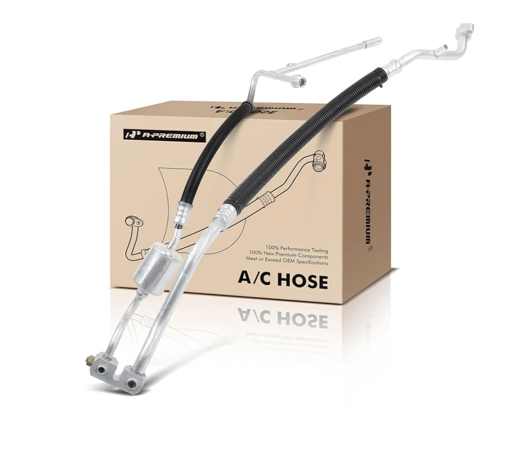 A-Premium A/C Suction Line Hose Assembly Compatible with Ford F-150 2004-2006, F-150 Heritage 2004 & Chrysler Town & Country 2005-2007 & Lincoln Mark LT 2006, 3.3L 3.8L 4.6L 5.4L