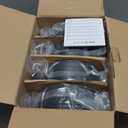 MarsWork PLA Matte Refill Filament 4-Pack Bundle (4kg/8.8lbs) for Reusable Spools, 1.75mm Spool-Less Bulk PLA 3D Printing Filament, Compatible with Bambu Lab 3D Printers – Black x 4