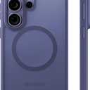 TORRAS Magnetic Shockproof for Samsung Galaxy S26 Ultra Case, Fit for MagSafe, 12FT Military Grade Protection, Translucent Slim Case for Samsung S26 Ultra Case Anti-Fingerprint Anti-Scratch, Purple