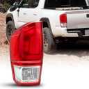 AUTOONE For Toyota Tacoma Tail Lights Assembly, Tail Lamp Assembly Fit for 2016-2023 Tacoma Pickup Rear Factory OEM Driver Side, Without Bulbs