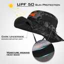 KastKing Sol Armis UPF 50 Boonie Hat - Sun Protection Hat, Fishing Hat, Beach & Hiking Hat, Paddling (One Size)