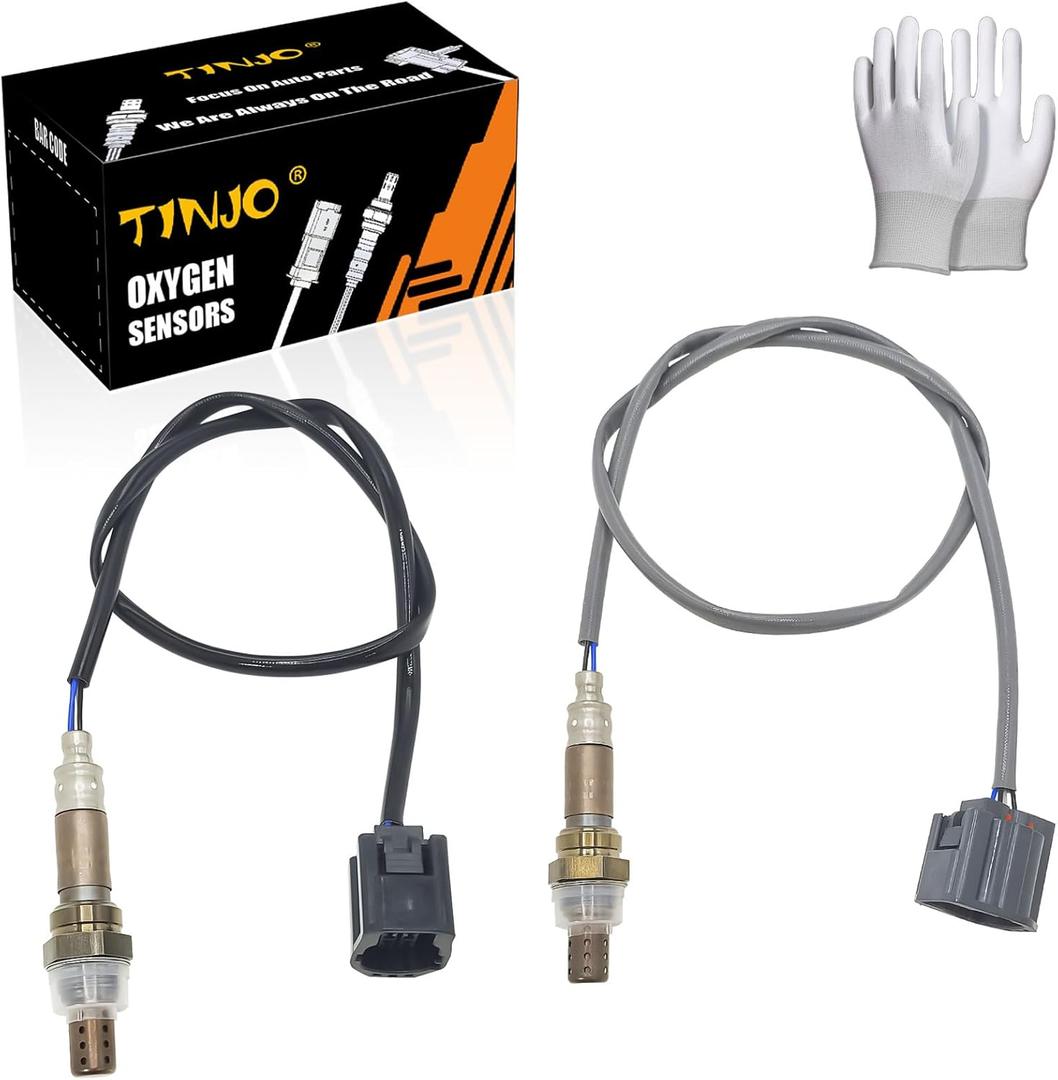 Oxygen O2 Sensor Z601-18-861A Upstream & Downstream Replacement for Mazda 3 2004-2009 2.0L 2.3L L4, Air Fuel Ratio Oxygen Sensor Replaces OE Z602-18-861, Z601-18-861B 2pcs