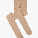 7D32 Dux Dance Light Suntan Convertible Dance Tights - Small Child