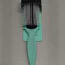 AM8:00 Curl Defining Brush,9Rows Premium Styling Hairbrush for Curly Hair, Enhances Curls Definition & Separation, (Green)