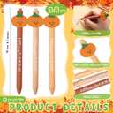 18 Sets Thanksgiving Pumpkin Baby Shower Favors Bulk Fall Ballpoint Pen with a Little Pumpkin Is on The Way Cards for Families Friends Guests Gender Reveal Party Return Gifts