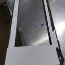 PetSafe Sliding Glass Pet Door - No-Cut DIY Install Doggy Door for Renters - Aluminum Frame - Adjustable Height 75 7/8" to 80 11/16" - Ideal for Medium Dogs Up to 40 lb - White