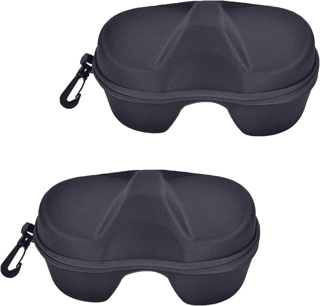 Portable Diving Mask CaseSwimming Scuba Glasses Storage Box Protective Container Diving Goggles Case,2 PCS