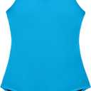 Teen Girls Leakproof Period Swimwear One-Piece Swimsuit – Light Flow Protection, Absorbs 1–3 Regular Tampons, UPF 50+,  Small