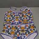 ZAFUL Tankini Swimsuit Tummy Control Bathing Suits Two Piece Swim Top with High Waisted Bottom, L