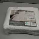 Degrees of Comfort Waffle Weave Duvet Cover Queen Size - 3 Pieces Soft Breathable Bedding Set for All Season (No Comforter Included), White, Full/Queen