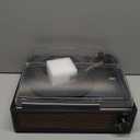 Vinyl Record Player with Speakers Vintage Turntable for Vinyls Records Belt-Driven Turn Table Support 3-Speed, Wireless Playback, Headphone, AUX-in, RCA Line LP Phonograph for Sound Enjoyment Black