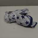 DaysU Micro Fleece Baby Sleep Sack with Long Sleeves, Plush Warm Baby Sleeping Bag with 2-Way Zipper, Unisex Sleep Sack for Infant Newborn 12-18 Months, Navy Star