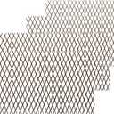 Natural Lattice Willow Trellis Fence for Climbing Plants,Expandable Garden Fence Wall Panel, Outdoor Decorative Wood Fence (4 Pieces)