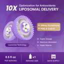 Liposomal Glutathione Supplement, 350 mg with PQQ & CoQ10, 30 Packets