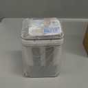 Yogurt Strainer1.9QT/0.475GAL Total & 0.9QT/0.23GAL Filter, Yogurt Strainer Greek Yogurt Strainer Yogurt Press, BPA-Free PP Strainer for Whey SeparationTotle, White