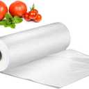 12" X 16" Plastic Produce Bag on a Roll, Bread and Grocery Clear Bag, 350 Bags/Roll, Total 4 Rolls