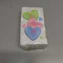 Whaline 100Pcs Valentine's Day Conversation Heart Guest Napkin Double-Sided Love Heart Paper Napkin Disposable Dinner Hand Towel Napkin for Kitchen Bathroom Party Supplies