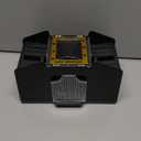 Card Shuffler 4 Deck Automatic, USB-Power & Battery-Operated Electric Shuffler Machine, Playing Card Shuffler for UNO,Poker,Home Card Games