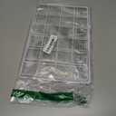 PATIKIL 12x8 Inch Wall Grid Panel, 4 Pcs Metal Wire Photo Wall Decorative Grid for Photo Display Hanging Picture Memo Home Decorations, White