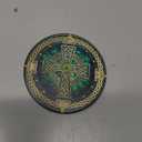 Irish Christmas Ornaments, Ireland Christmas Ornament 2025 - Ireland Notre Dame Ornament for Tree - Irish Gifts for Women, Blessing Cross Gifts - Ceramic Ornament 2025