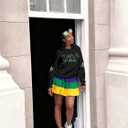 Womens Mardi Gras Shirt Stripes Fat Tuesday Tee Shirt Sequin New Orleans Carnival Party Long Sleeve Top (Black, XL)