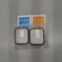 Misxi 2 Pack Hard PC Case with Tempered Glass Screen Protector Compatible with Apple Watch SE 3 (2025) SE 2 SE Series 6 Series 5 Series 4 44mm, Black