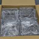 MineSign 4Pack Stackable Fridge Drawers Pull-out Storage Bins with Handle Clear Food Container for Refrigerator Plastic Dresser Organizer Fruit&Veggie Keeper for Freezer Cabinet Kitchen Organization