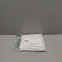 1 Pack Fabric Snap-in Shower Curtain Liner Replacement,Compatible with No Hook Shower Curtain with Snap in Liner, Removable & Water-Repellent,Machine Washable,70x54,White