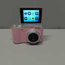 4K Foldable Screen Student Camera, 2025 New Point and Shoot Digital Cameras, FHD 4K Digital Camera for Photography with Flip Screen, 8X Zoom 48MP Digital Camera for Teens Adult (Pink, 32GB TF Card)