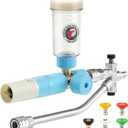 Tool Daily Foam Cannon with Dual Connector Accessory, Original Soap Cannon for Pressure Washer, 5 Power Washer Nozzle Tips, 1/4 Inch Quick Connect