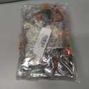 2 pcs Halloween Decorations Indoor Haunted House Lights,Halloween Tabletop Centerpiece Craft Decor for Desk Table Fireplace Room Party Decor