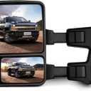 SCITOO Driver Side Mirror fit 2008-2016 for Ford for F250 for F350 for F450 for F550 Super Duty Manual Control