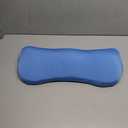Adjustable Height Lumbar Support Pillow for Sleeping, Ergonomic Contour Lower Back Pillow for Bed with Breathable Washable Cover, Spine Alignment & Sleep Comfort, Blue (23.6 x 9.8 x 3.3 Inch)