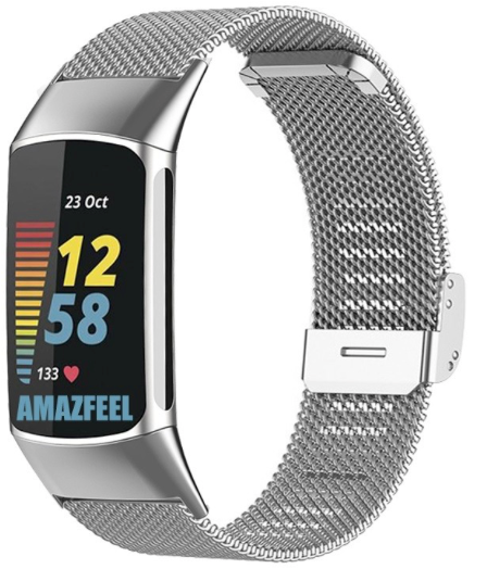 FitBit Charge BLK Mesh Band