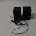 OHAYO 60W Computer Speakers for Music and Gaming, Active Bluetooth 5.3, Stereo 2.0 Speakers for Desktop PC or Laptop, 3.5mm Aux RCA Input, USB-Powered, 1 Pair, Black