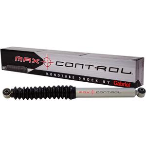 Gabriel 77412 Max Control Rear Monotube Shock Absorber fits GMC Sierra and Chevrolet Silverado1500, 1500 HD, 2500, 2500HD, 3500, 3500HD, V30, V3500, K30, R3500; Dodge Ram 1500; Jeep Gladiator (1 Pack)