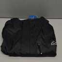 Men's Lightweight Rain Jackets Waterproof Hooded Running Cycling Hiking Raincoat Outdoor Windbreaker
(Black,XL)