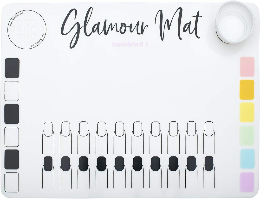 Twinkled T Nail Art Glamour Mat