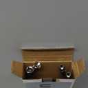 BWE 16-Inch Long Bathroom Kitchen Faucet Connector Braided Stainless Steel Supply Hose 3/8-Inch Female Compression Thread x M10 Male Connector, x 2 Pcs (1 Pair