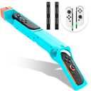 FANPL Game Gun for Nintendo Switch 2/1/OLED Joy Con, Joycon Controller Grip for Sniper Elite, Hunting Simulator, for Wolfenstein 2, for Splatoon, for Big Buck Hunter Arcade and Other Shooting Games