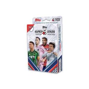 Topps Super Stars Season 2024 MLS Trading cards 4 Packs per box, 8 cards per pack, 32 Total
