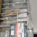 Babelio 36" Tall Baby Gate, 26-40" Wide Auto Close Pet Gate, PressGuard C5 Pressure Mounted Metal Dog Gate, Easy-Install No Drilling, No Tools Needed, with Wall Protectors and Extension Kits, Gray