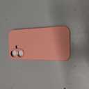 Compatible with iPhone 16 Case, Liquid Silicone Upgrade [Camera Protection] [Soft Anti-Scratch Microfiber Lining] Shockproof Phone Case (Begonia)