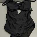 Blooming Jelly Womens One Piece Metal Cut Out Swimsuit Tummy Control Ruched Bathing Suit Full Coverage Slimming Swimwear 2026 large