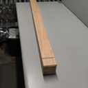 350N - Notched Newel - 3 1/2" x 48" - Clean Routed Design (Red Oak)