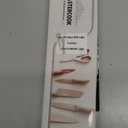 Astercook Knife Set, 13 Pieces Kitchen Knives Set with Healthy Anti-Rust Coating, Dishwasher Safe, Stainless Steel Chef Knife Sets with 6 Blade Guards, Perfect Holiday Gifts for Kitchen (Large, Cream)