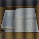 Shoe Storage, 12 Pack Shoe Organizer for Closet, Shoe Boxes Clear Plastic Stackable Shoe Containers with Lids for Size 10 (Large, White)